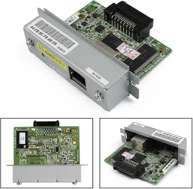 وحدة خادم الطباعة عبر إيثرنت UB E03 لـ TM T88VI T88V T88IV T88III T82II T81 T70 T90 T86L U220B U220PB U220PD U220PA 100 ميغابت في الثانية - Image 2